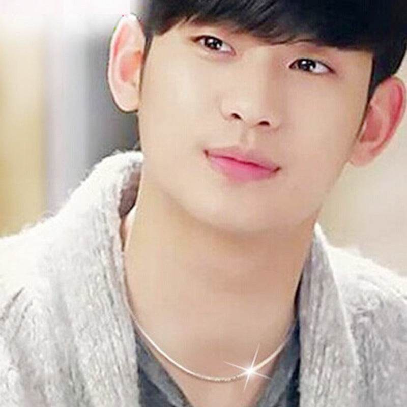 Sterling Silver Plated Necklace Chain - Korean Fashion for Men & Women - Buy Center