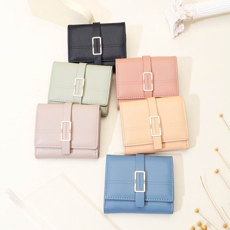 Trendy Multifunctional Folding Coin Purse - Women’s Card Holder 2025 - Buy Center