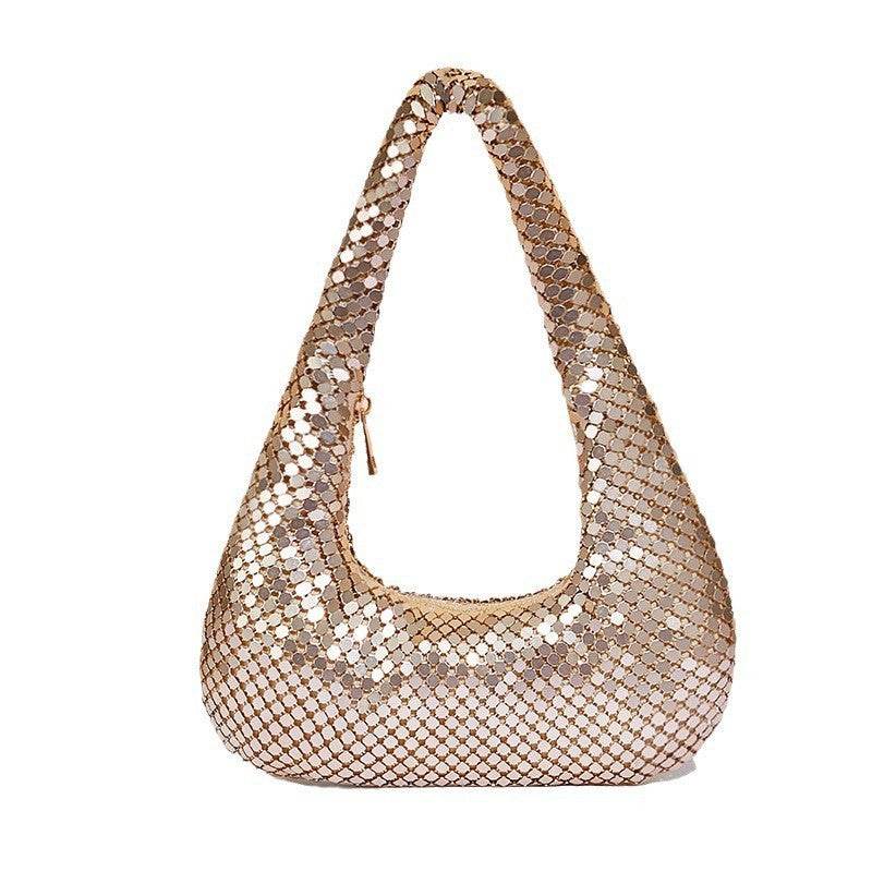 Women's Fashion Handbag - Stylish Aluminum Sheet Underarm Bag for Parties - Buy Center