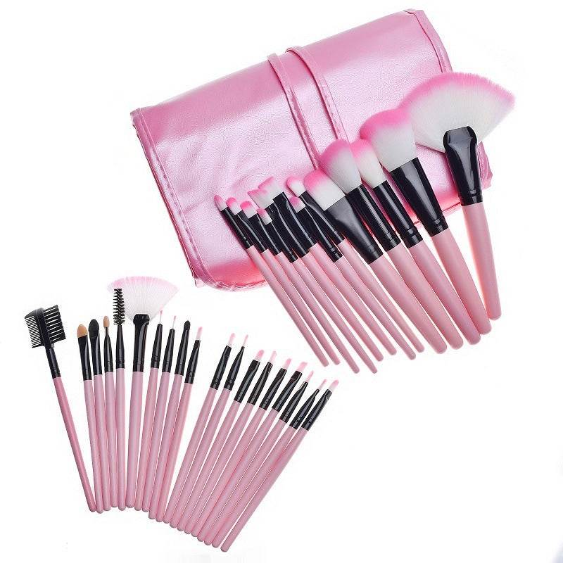 Stylish Makeup Brush Bag - Durable Rayon & Easy Transport PU Handle - Buy Center
