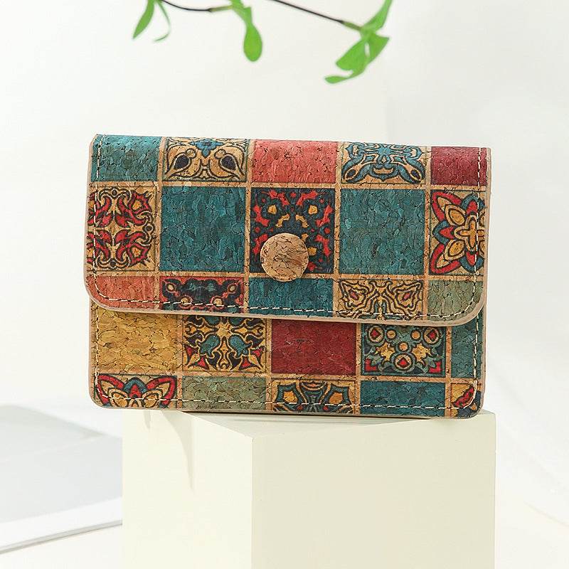 Original Cork Expanding Card Holder - Stylish & Eco-Friendly Wallet 2025 - Buy Center