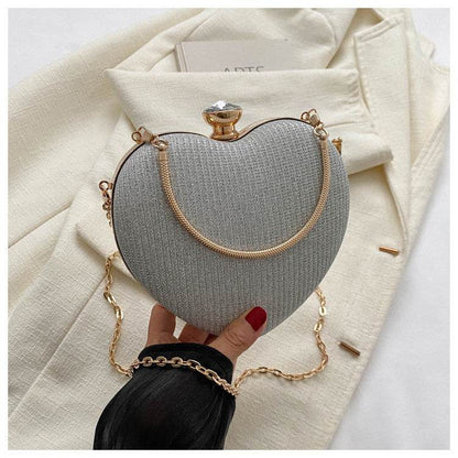 Love Chain Crossbody Handbag - Stylish Sequin Design for Valentine’s Day - Buy Center