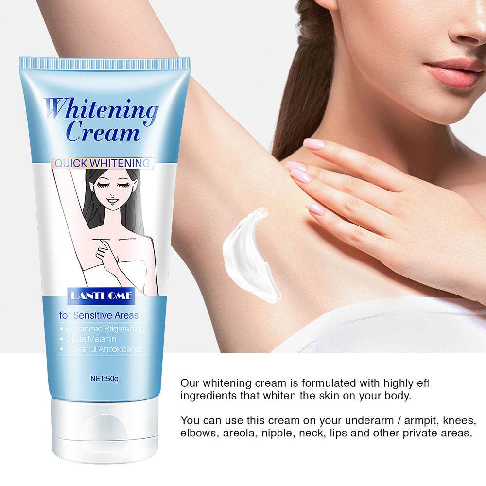 Lanthome Whitening Cream - Refreshing Moisturizing Body Care for All Skin Types - Buy Center