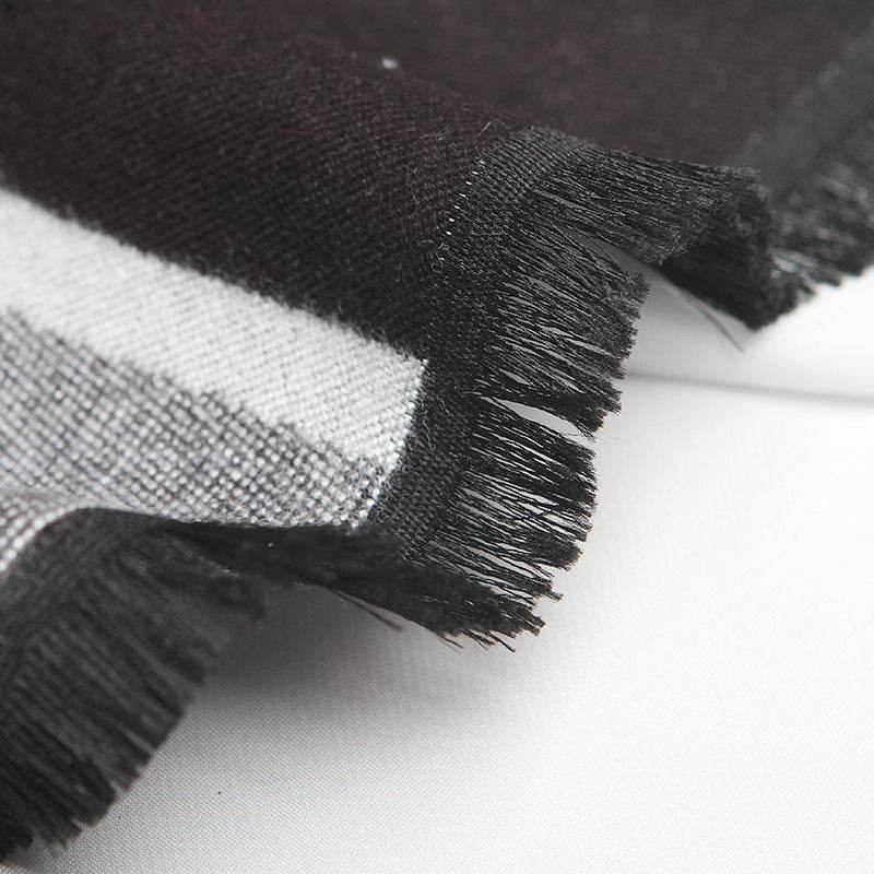 Men's Fashion Plaid Scarf - Thickened Imitation Cashmere for Style and Warmth - Buy Center