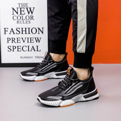 Buycenter Trendy Thick-Soled Vulcanize Shoes - Color Matching Design - Buy Center