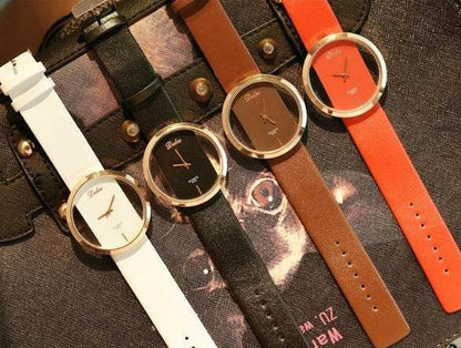 Buycenter Ladies Hollow Watch - Fashion Waterproof Quartz with Pin Buckle - Buy Center