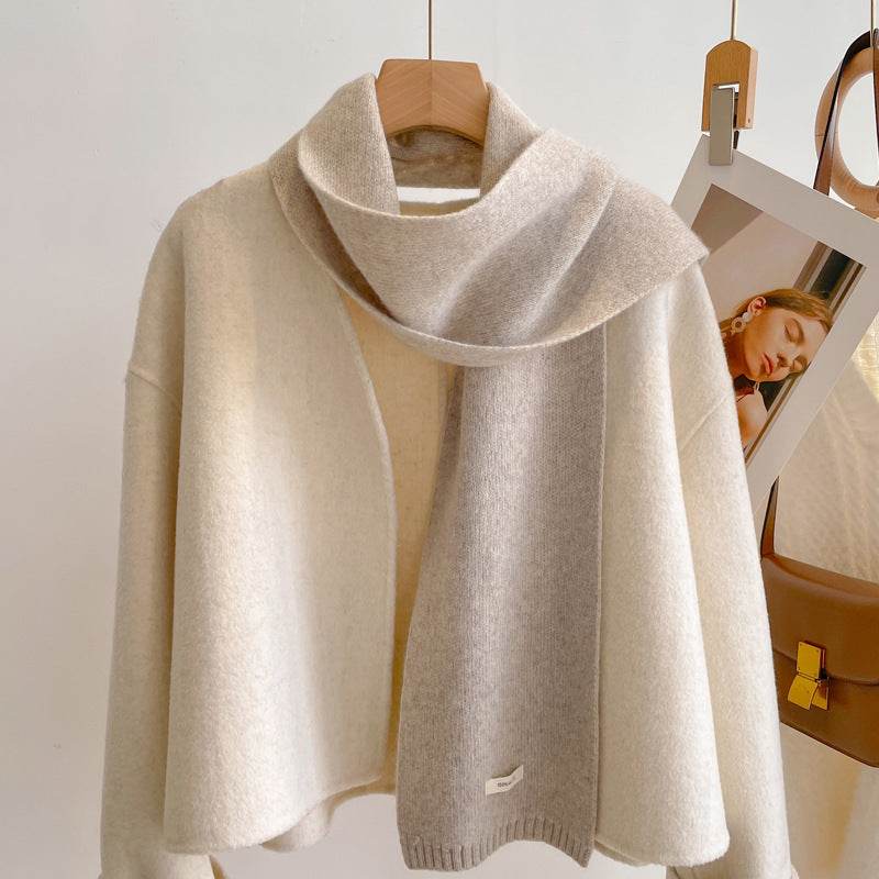 Women's Pure Wool Scarf - Cozy Wraps in Stylish Tie-Dye Colors - Buy Center