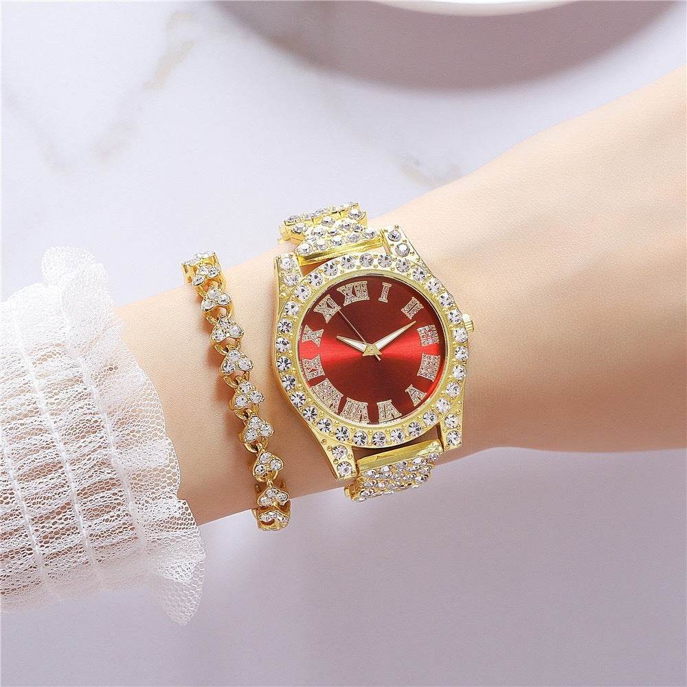 Buycenter Women's Luxury Colorful Bracelet Watch - Stylish Alloy Design - Buy Center