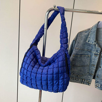 Buycenter Women's Large Capacity Pleated Cloud Shoulder Bag - Fashionable & Versatile - Buy Center