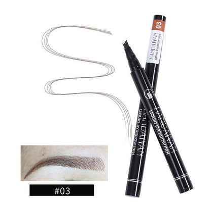 Microblading Eyebrow Pencil - Waterproof Fork Tip for Flawless Brows - Buy Center