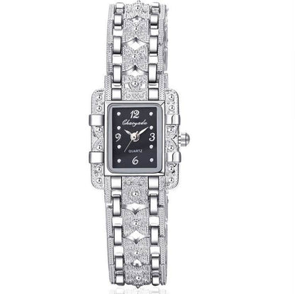 BuyCenter Women's Square Bracelet Watch - Stylish & Comfortable 8mm Design - Buy Center