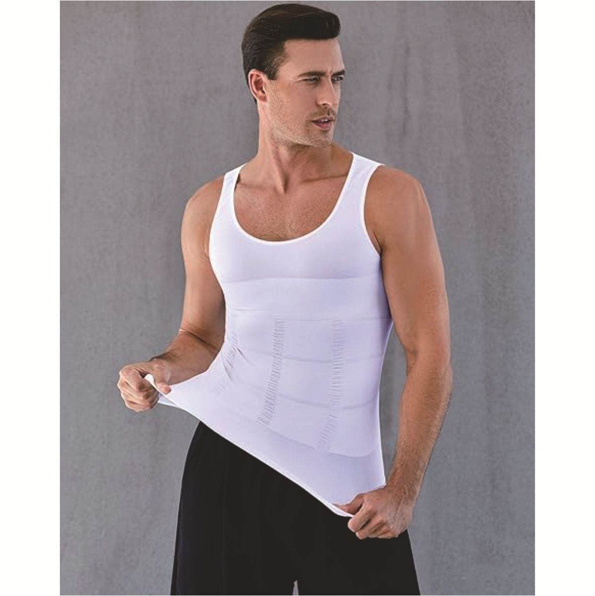 Men's Body Shape Vest - Adjustable Waist Support & Shaping Functionality - Buy Center