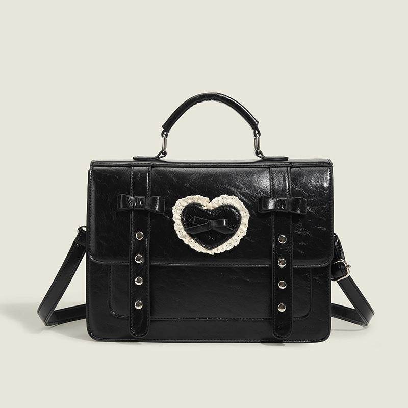 Stylish Women's Preppy Backpack - Durable PU, Clamshell Design 2025 - Buy Center