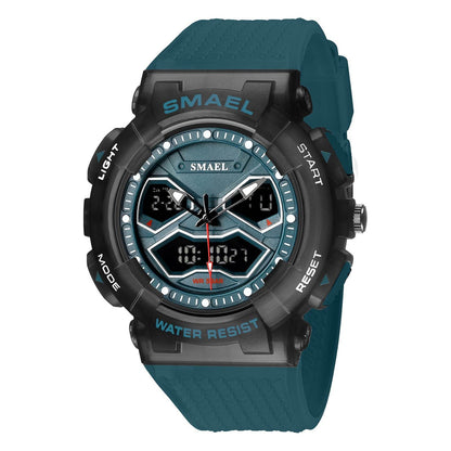 Double Display Digital Watch for Men - Stylish Sports Accessory 2025 - Buy Center