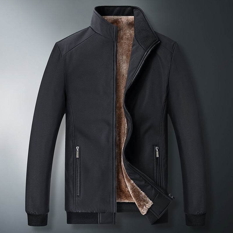 Stylish Business Casual Male Jacket - Genuine Leather Winter Coat 2025 - Buy Center