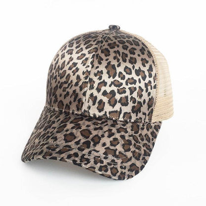 Buycenter Leopard Print Baseball Hat - Fashionable Sun Protection Cap - Buy Center