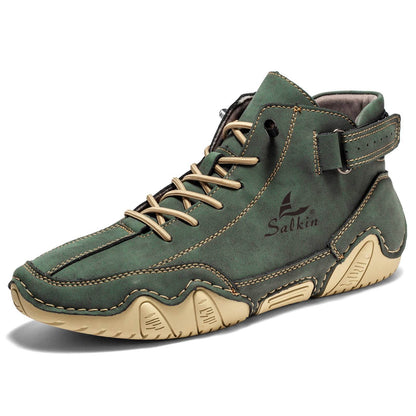 Octopus Men's High-Top Martin Ankle Boots - Stylish & Comfortable Casual Shoes - Buy Center