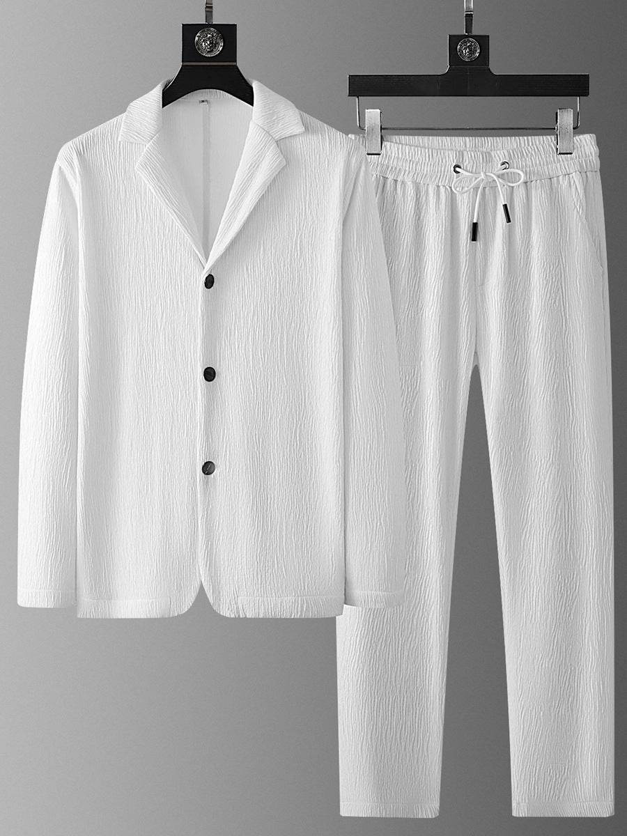 Buycenter Casual Suit - High Elastic Loose Fit for Summer Comfort - Buy Center