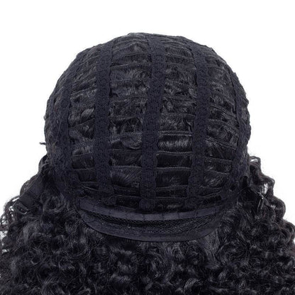 Elegant Gradient Long Curly Synthetic Wigs - Premium European & American Style - Buy Center