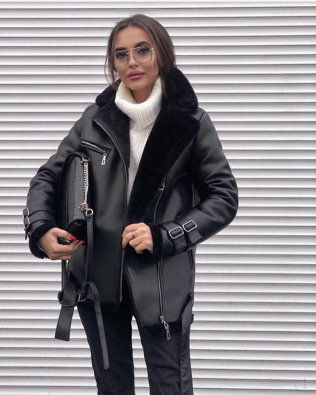 Stylish Women's Suede Zipper Cardigan - Trendy Long Sleeve Solid Coat - Buy Center