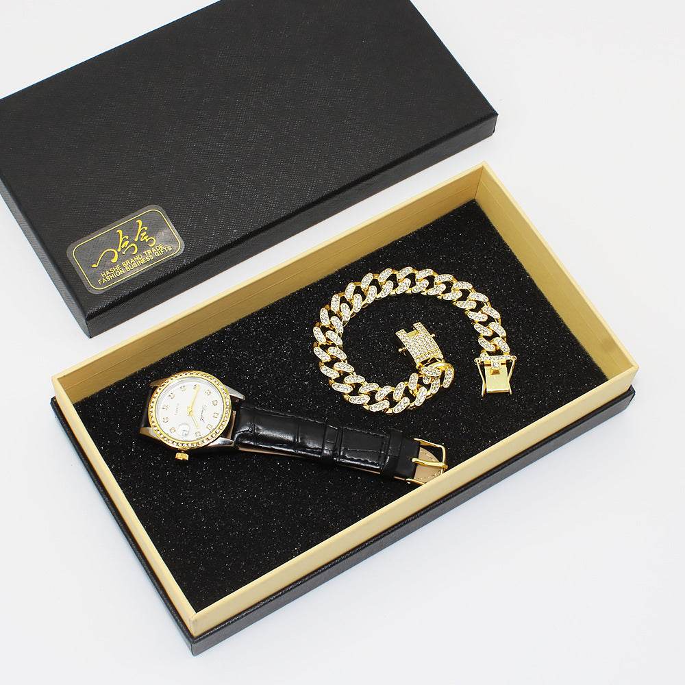 Elegant Couple Watch Suit - Stylish Men’s & Women’s Watches Gift Set - Buy Center