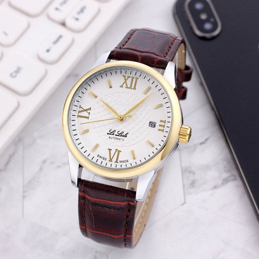 Men's Mechanical Quartz Watch - Stylish & Waterproof for Business 2025 - Buy Center