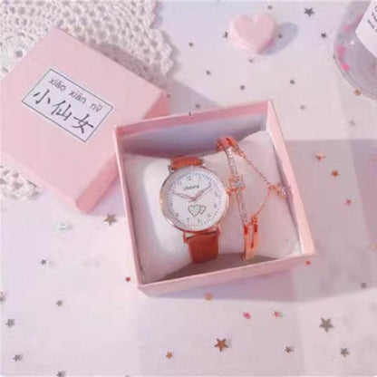 Simple Luminous Children's Watch - Stylish Leather Strap, Trendy Colors - Buy Center