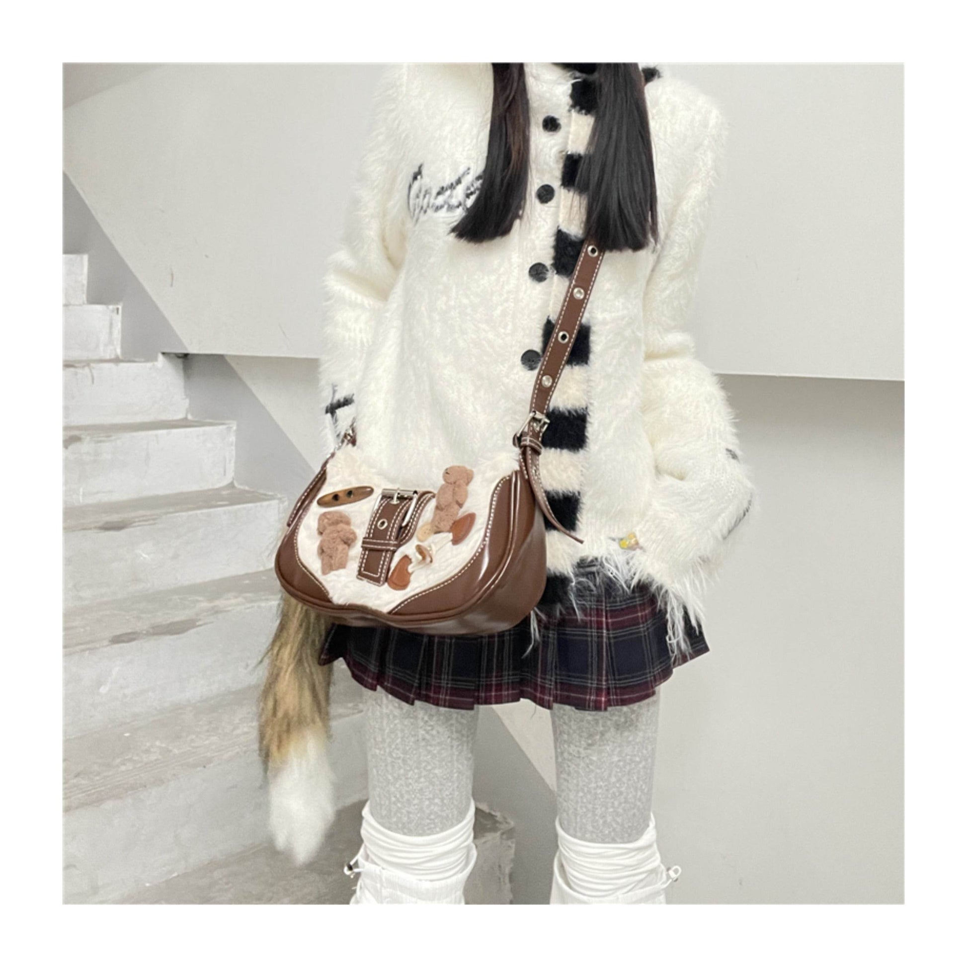 Buycenter Millennium Y2G Crescent Crossbody Bag - Cute & Trendy for Women - Buy Center