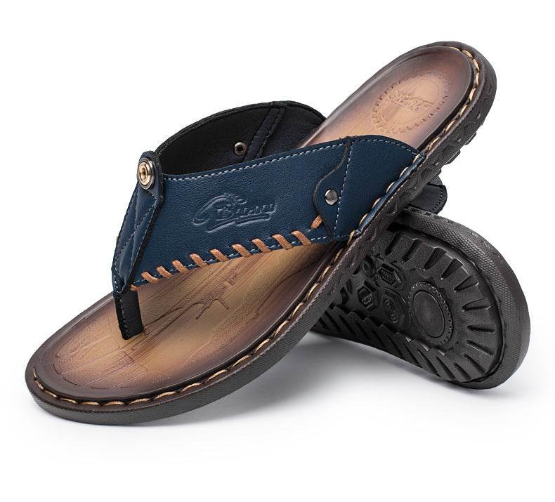 Buycenter Men's Stylish Summer Slippers - Comfortable Large Sizes Available - Buy Center