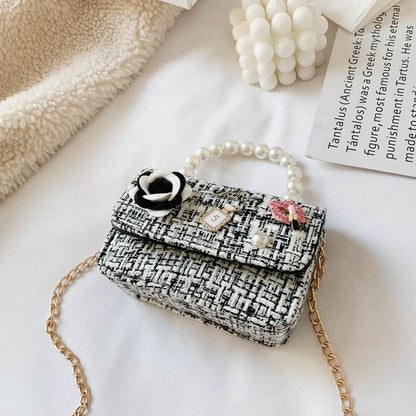 Girl's Pearl Handbag - Waterproof, Anti-Theft, Trendy Korean Design - Buy Center