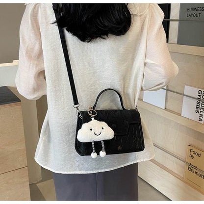 Buycenrter Women's Casual Tote - Small Square Messenger Bag in 4 Colors - Buy Center