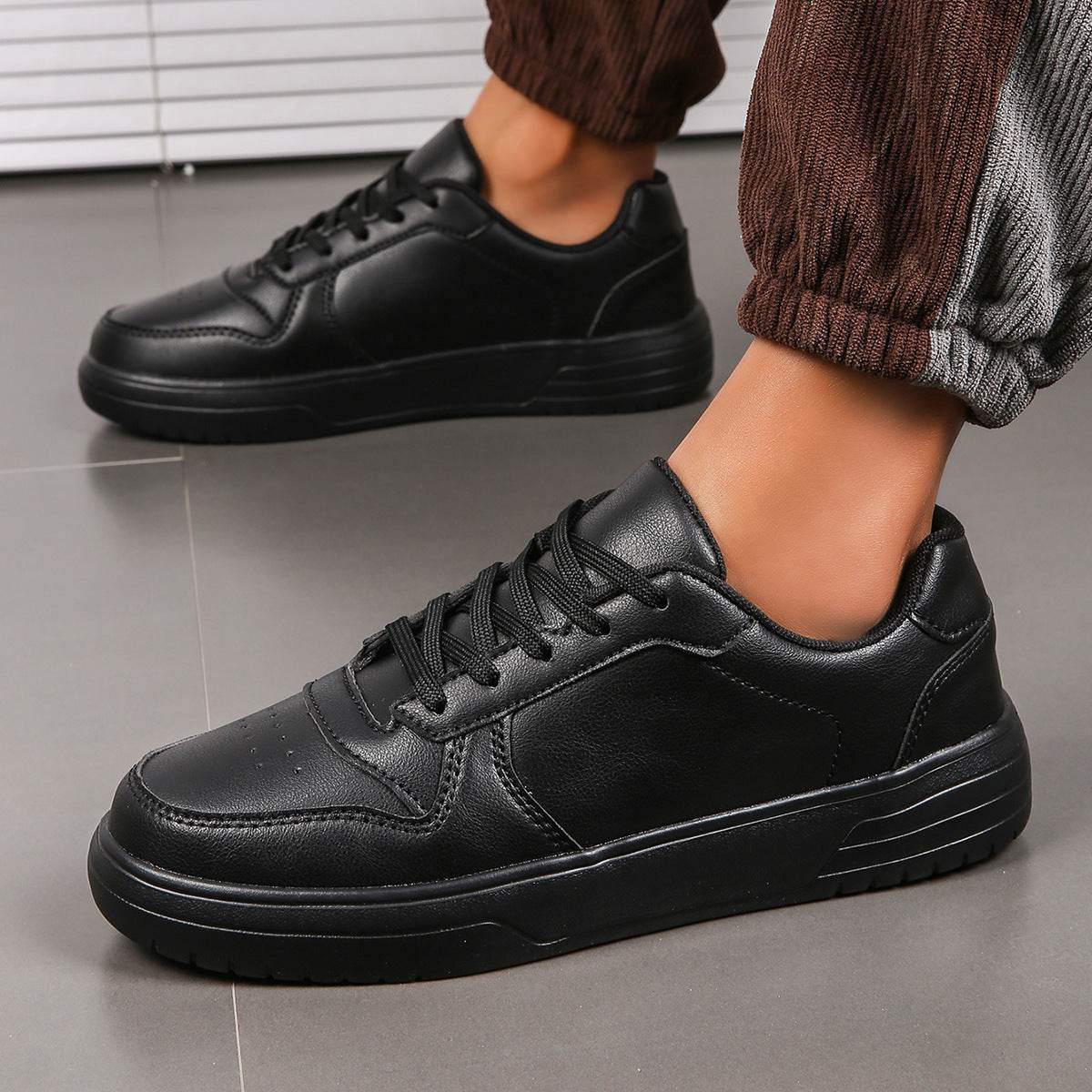 Men's Breathable Leather Casual Shoes - Stylish, Comfortable Fit 2025 - Buy Center