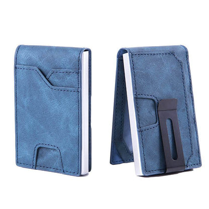 RFID Anti-Theft Card Wallet - Stylish Aluminum Alloy for Men & Women - Buy Center