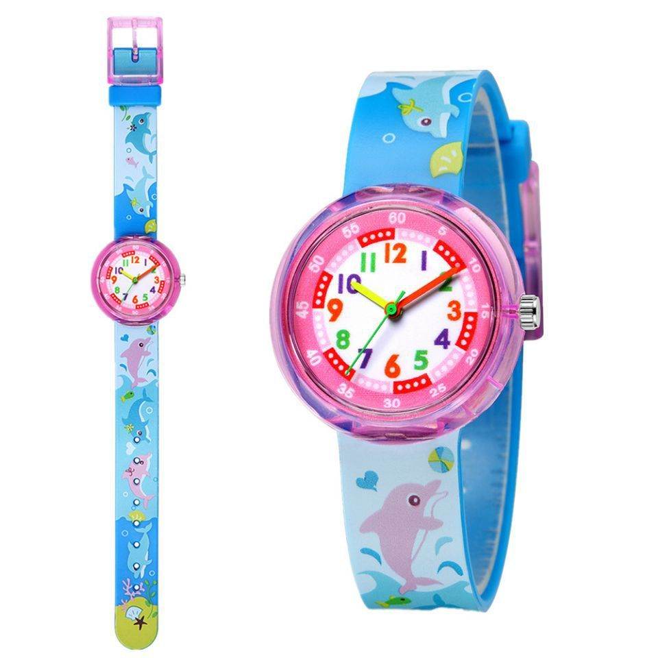 Cute Children's Silicone Cartoon Watch - Lightweight & Durable Fun Design - Buy Center