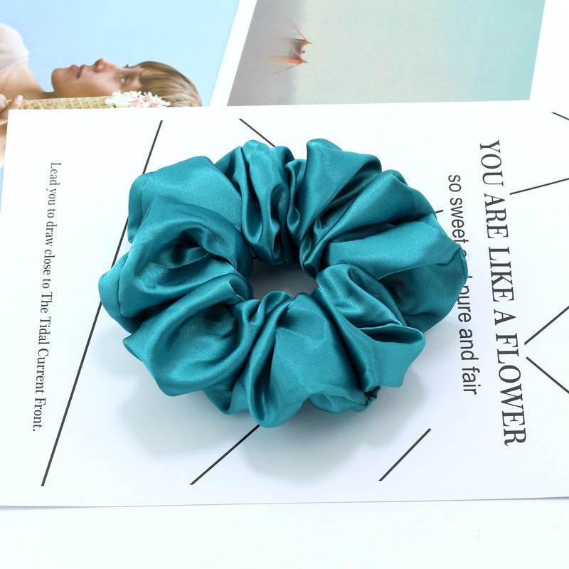 Bright Color Satin Circle Headdress - Stylish Hair Accessory for Every Occasion - Buy Center
