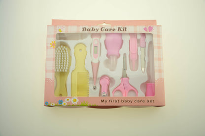 10-Piece Baby Care Set - Thermometer, Grooming Tools for New Parents - Buy Center