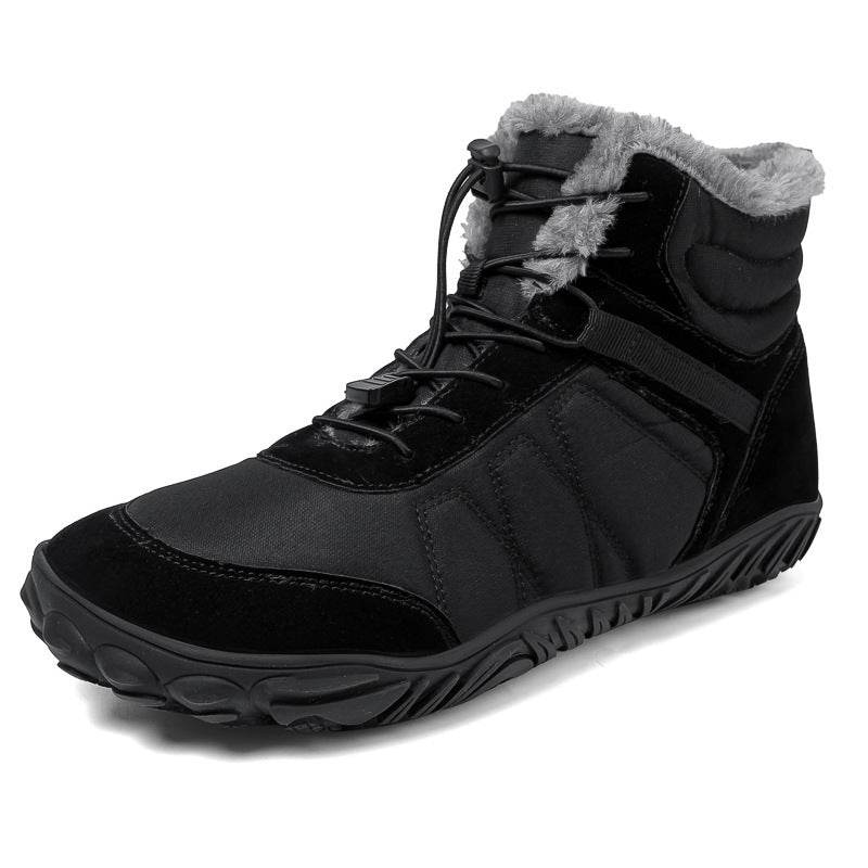 Men's Waterproof Outdoor Snow Boots - Stylish Platform Five-Finger Design - Buy Center