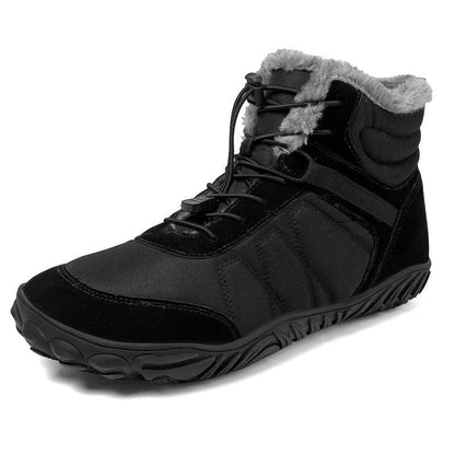 Men's Waterproof Outdoor Snow Boots - Stylish Platform Five-Finger Design - Buy Center