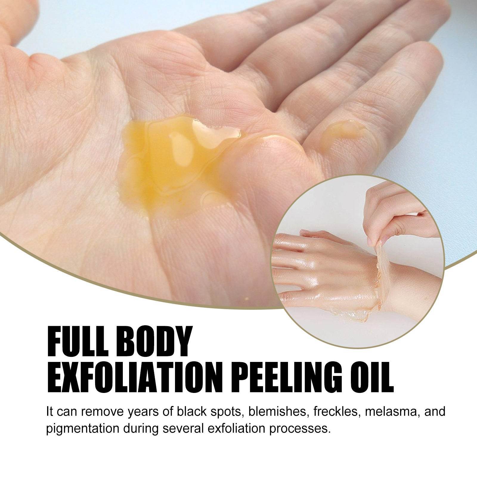Delicate Brightening Body Exfoliating Oil - Nourishing Skin Care Essential - Buy Center