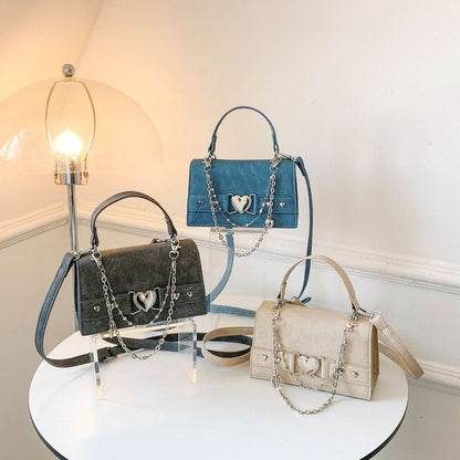 Buycenter Women's Urban Shoulder Bag - Love Chain Design, Fashionable - Buy Center