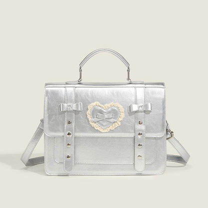 Stylish Women's Preppy Backpack - Durable PU, Clamshell Design 2025 - Buy Center