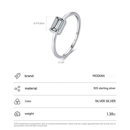 S925 Sterling Silver Heart Engagement Ring - Elegant Wedding Jewelry 2025 - Buy Center