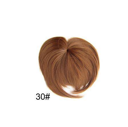 Stylish Synthetic Hair Bangs - Easy Apply Blunt Cut Hairpiece Accessory - Buy Center
