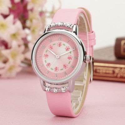 Stylish Waterproof Quartz Watch for Girls - Trendy Colors and Modern Design - Buy Center