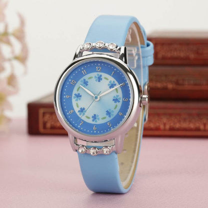 Stylish Waterproof Quartz Watch for Girls - Trendy Colors and Modern Design - Buy Center