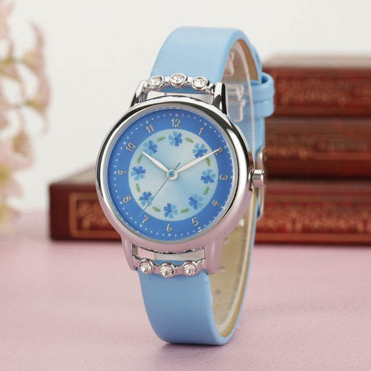 Stylish Waterproof Quartz Watch for Girls - Trendy Colors and Modern Design - Buy Center
