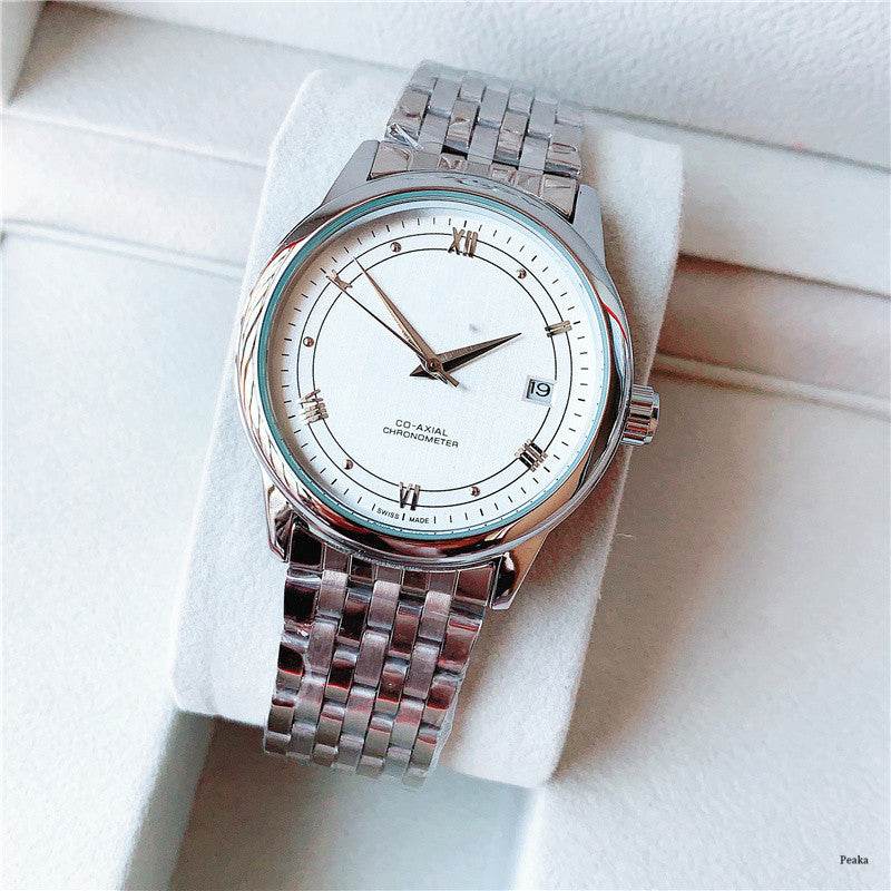 Buy Center Casual Men's Mechanical Watch - Steel Band, 40.5mm Dial - Buy Center