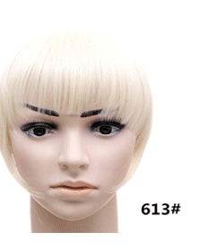 Stylish Synthetic Hair Bangs - Easy Apply Blunt Cut Hairpiece Accessory - Buy Center