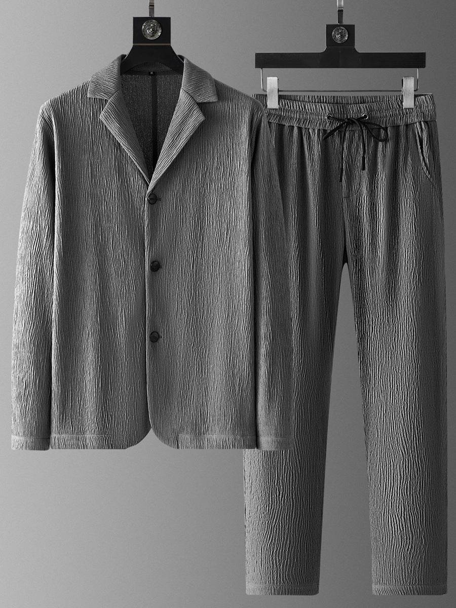 Buycenter Casual Suit - High Elastic Loose Fit for Summer Comfort - Buy Center