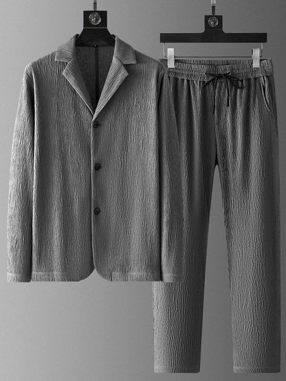 Buycenter Casual Suit - High Elastic Loose Fit for Summer Comfort - Buy Center